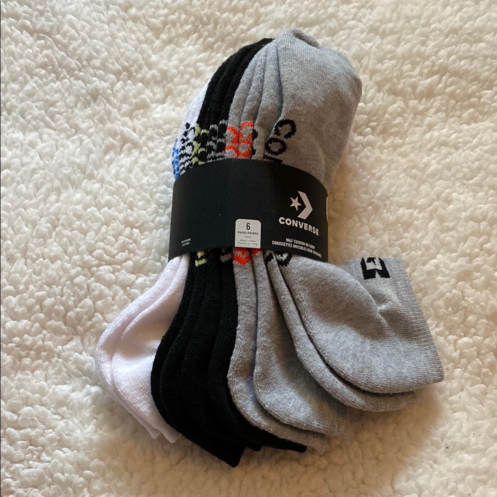 Converse Men's Multi-Color Socks Pack